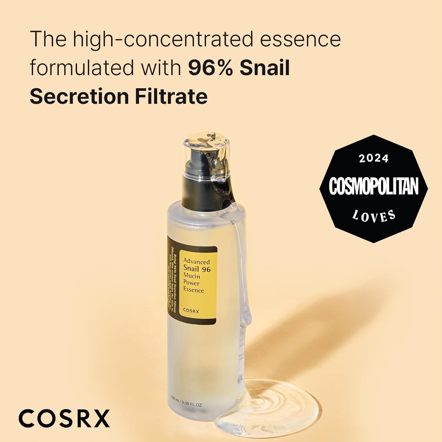 COSRX Snail Mucin 96% Power Repairing Essence 100ml